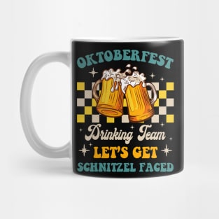 Oktoberfest Team Lets Get Schnitzel Faced Oktoberfest Apparel Gift For Men Women Mug